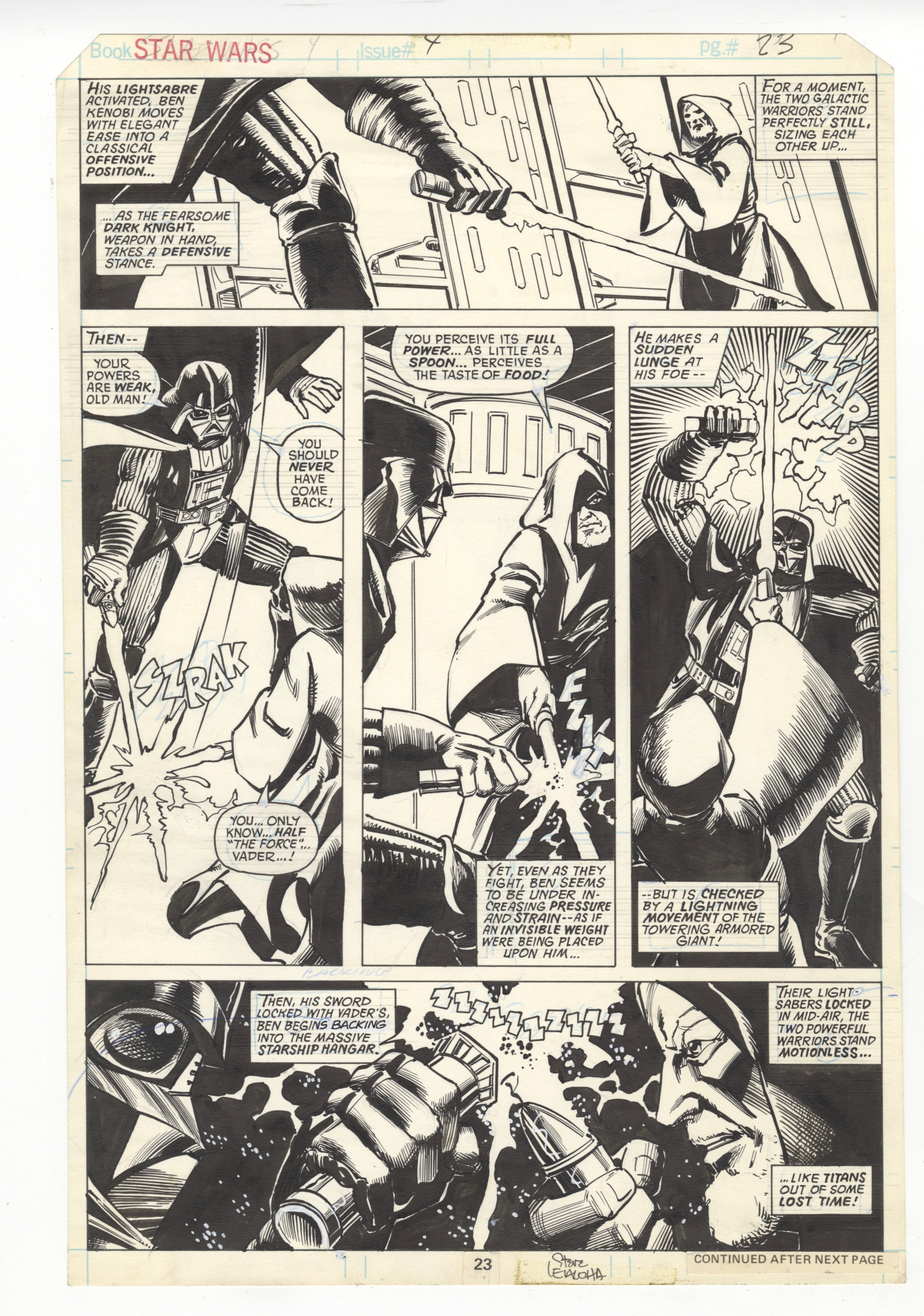 Original Comic Art