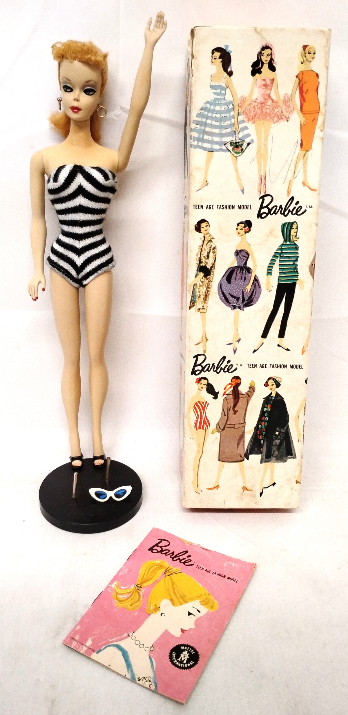 The Original FIRST Barbie Doll #1 by Mattel with O Neat St – Neat Stuff ...