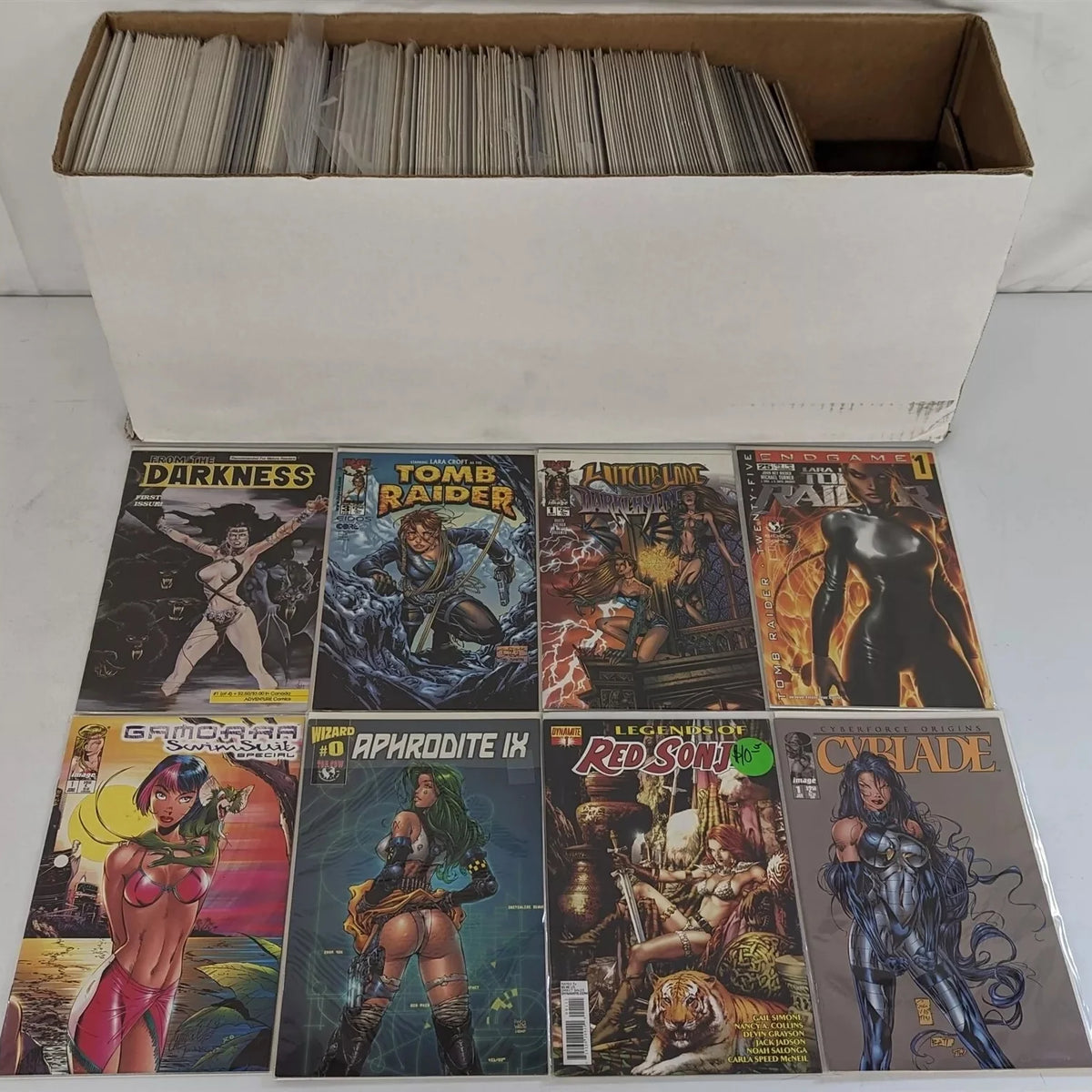 Modern Variant Cover Comic Collection for Sale Long Box Female-Led ...